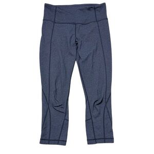 Lululemon Gray 21” Capri Leggings Women’s Sz 6‎
